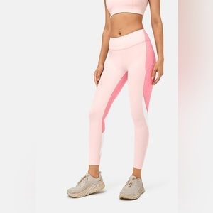 Outdoor Voices - SuperForm 7/8 Legging in Cosmos/Pink Punch/White - Size XS